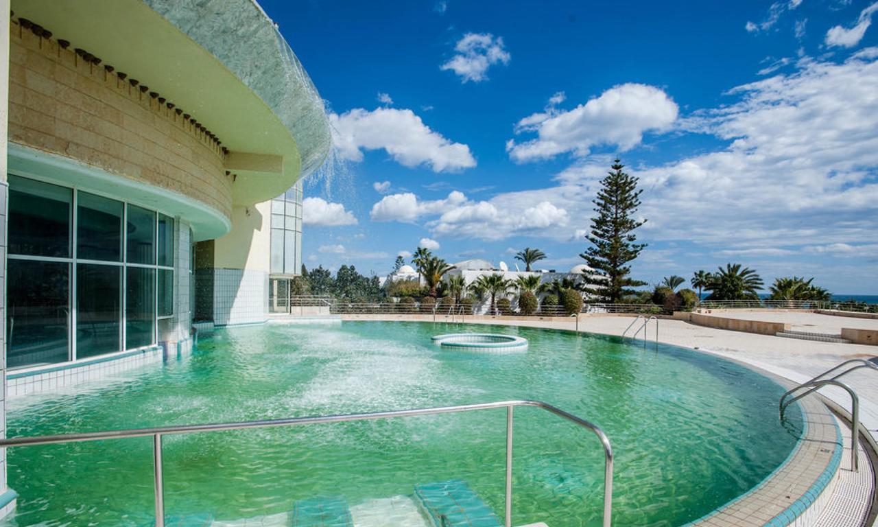 Novostar Nahrawess Thalasso Resort And Aquapark Al-Hammamat Bagian luar foto