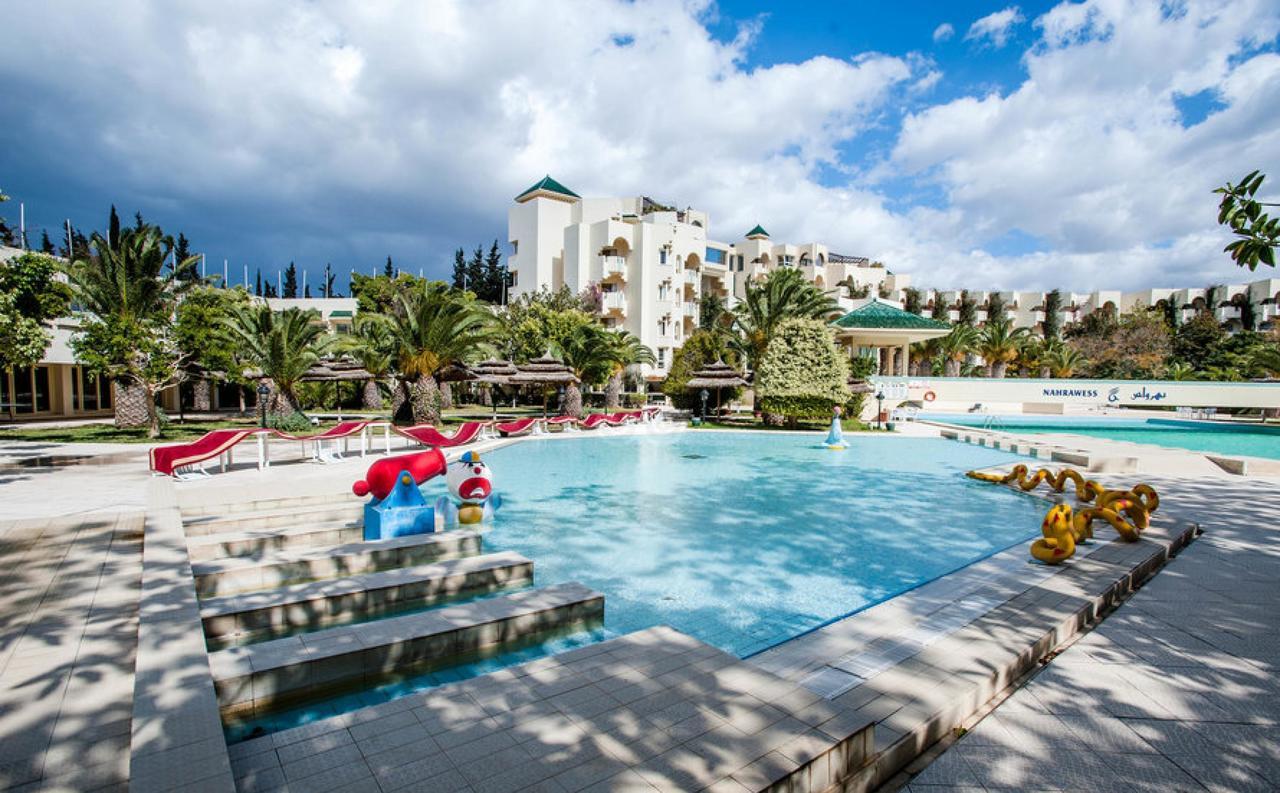 Novostar Nahrawess Thalasso Resort And Aquapark Al-Hammamat Bagian luar foto