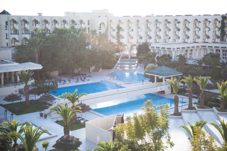 Novostar Nahrawess Thalasso Resort And Aquapark Al-Hammamat Bagian luar foto