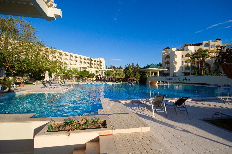 Novostar Nahrawess Thalasso Resort And Aquapark Al-Hammamat Bagian luar foto