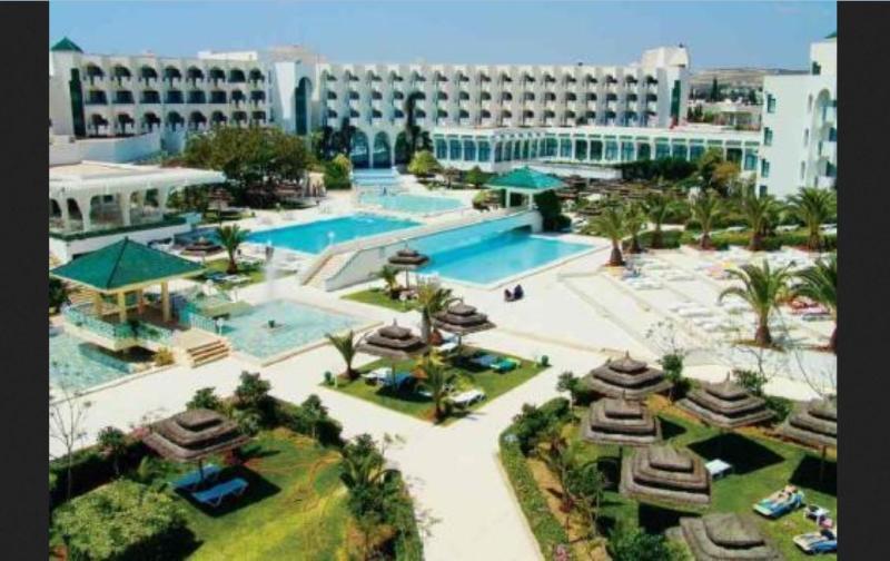 Novostar Nahrawess Thalasso Resort And Aquapark Al-Hammamat Bagian luar foto